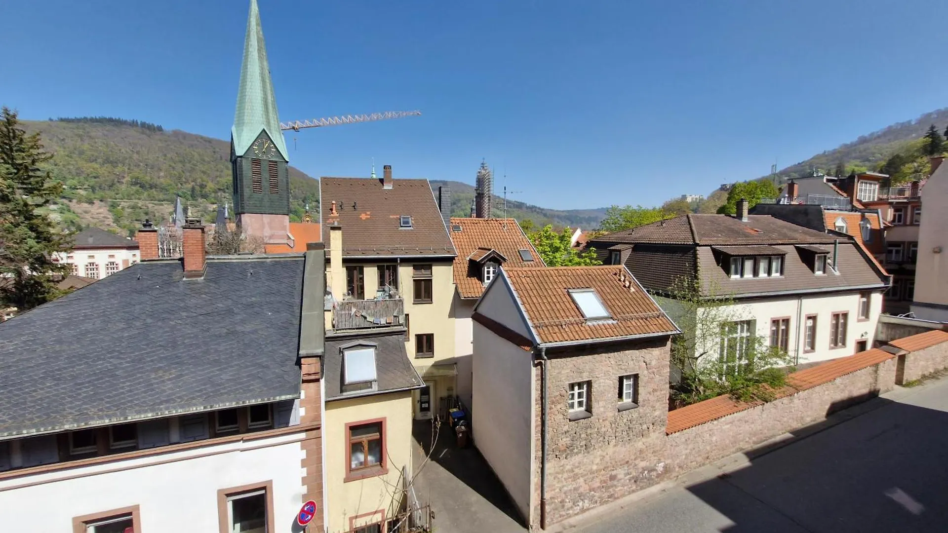 Altstadtblick Heidelberg Germany
