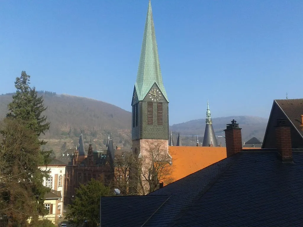 Altstadtblick Heidelberg Germany